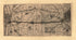 Map Showing Railroads and Connecting Lines of the Northern Texas Traction Co. from Ft. Worth to Dallas, Texas 1905 by Relic Map Company