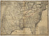 Carte De La Louisiane Cours Du Mississipi i.e. Mississippi Et Pais Voisins : Dediée à M. Le Comte De Maurepas, Ministre Et Secretaire D&