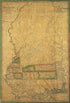 Map of Mississippi : Constructed from the Surveys In the General Land Office and Other Documents 1820 by Relic Map Company