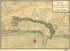 Plan Du Fort Projetteʾ Au Nouveau Bilocxy 1721 by Relic Map Company