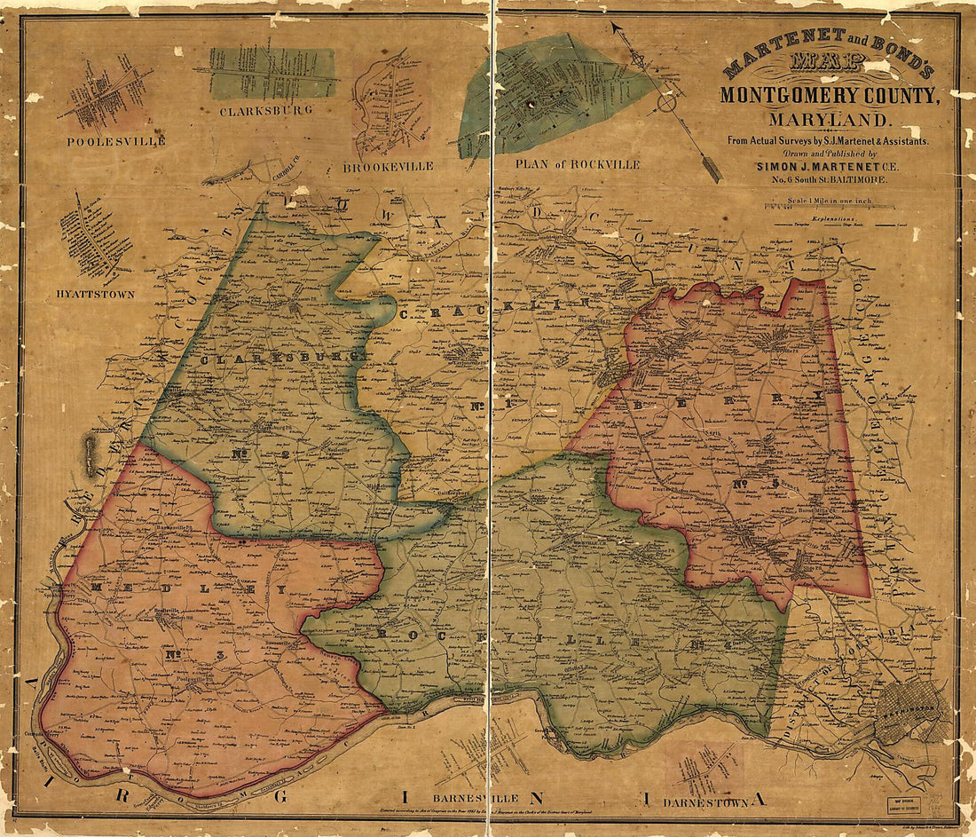 This old map of Martenet and Bond&