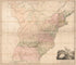 A Map of the United States of North America in 1811 by Relic Map Company
