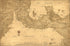 Isthmus of Panama from Cartagena to Nicaragua Showing Both Coasts 1800 by Relic Map Company