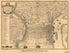 Philadelphia 100 Years Ago 1875 by Relic Map Company