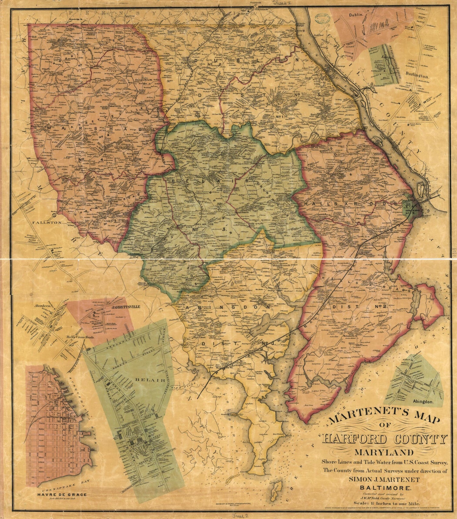 This old map of Martenet&