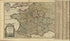Le Royaume De France 1724 by Relic Map Company