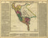 Peru (Geographical, Historical and Statistical Map of Peru) 1822 by Relic Map Company