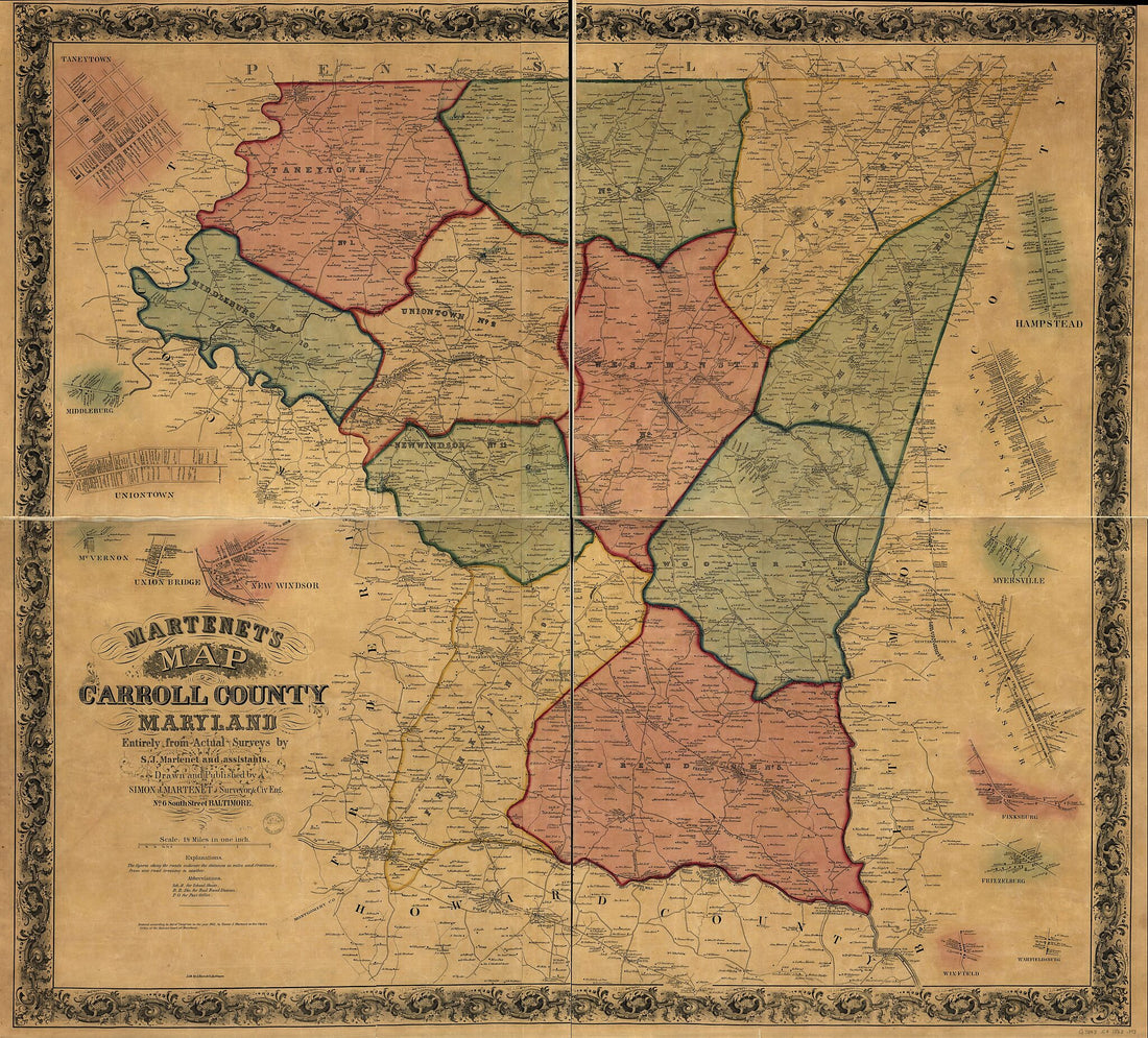 This old map of Martenet&