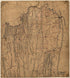 Map of the Northern Part of Virginia and West Virginia, Between the Blue Ridge and the Alleghany Front, South of the Potomac River and North of New Market 1860 by Relic Map Company