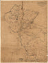 A Map of Fauquier Co. Virginia (Map of Fauquier County, Virginia) 1863 by Relic Map Company
