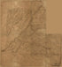 Map of a Portion of Virginia 1862 by Relic Map Company