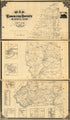 Map of Caroline County, Maryland in 1875 by Relic Map Company