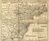 A Map of the British and French Settlements In North America 1755 by Relic Map Company