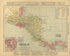 Central America 1904 by Relic Map Company