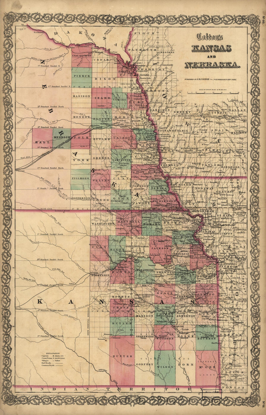 This old map of Colton&