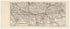 The Indiana, Bloomington and Western Railway System 1882 by Relic Map Company