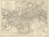 Seat of the War In Asia, Map of Afghanistan 1878 by Relic Map Company