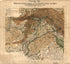 Blatt Afghanistan Und Den Ländern an Der Nord-West Grenze Von Indien in 1842 by Relic Map Company
