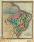 Brazil With Guiana & Paraguay 1834 by Relic Map Company