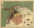 Carta De La Republica De Colombia 1886 by Relic Map Company
