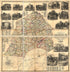 Map of Chester County, Pennsylvania 1860 by Relic Map Company