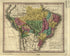Brazil, Bolivia & Peru (Brazil, Bolivia and Peru) 1829 by Relic Map Company