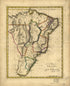 A Map of Brazil, Now Called New Portugal 1818 by Relic Map Company