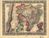 Map of Brazil, Bolivia, Paraguay, and Uruguay ; Map of Chili 1871 by Relic Map Company