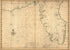 Map of the Peninsula of Florida 1639 by Relic Map Company
