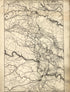 Map of Central Virginia Showing the Movements of the Tenth New York Cavalry In the Campaigs sic of 1864. (Map Central Virginia Showing the Movements of the Tenth New York Cavalry In the Campaigs of 1864) by Relic Map Company