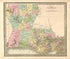 A New Universal Atlas, Comprising Separate Maps of All the Principal Empires, Kingdoms & States Throughout the World, and Forming a Distinct Atlas of the United States (Universal Atlas) 1848 by Relic Map Company
