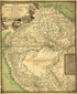 Mapa De Parte De Los Virreynatos De Buenos Aires, Lima, Sta. Fe Y Capitania Gral. De Caracas En La America Meridional Con Las Colonias Portuguesas Limitrofes Para Acompañar Al Proyecto Y Reflexiones Sobre La Mejor Demarcacion De Limites Entre Los Dom... by Relic Map Company