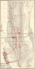 Map of New York, Places of Interest and General Information Concerning the City 1910 by Relic Map Company