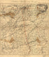 Northern Alabama and Georgia (Map of Alabama & Georgia) 1864 by Relic Map Company