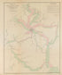 Carte Figurative Et Approximative Des Quantités De Céréales Qui Ont Circulé En in 1853 Sur Les Voies D&