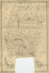 Map of Town of Canaan, Connecticut in 1853 by Relic Map Company