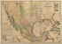 Mapa De Los Estados Unidos De Méjico : Segun Lo Organizado Y Definido Por Las Varias Actas Del Congreso De Dicha Républica Y Construido Por Las Mejores Autoridades 1847 by Relic Map Company
