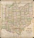 Map of Ohio Compiled from the Latest Authorities 1840 by Relic Map Company