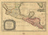 Mexicque, Ou Nouvelle Espagne, Nouvlle. Gallice, Iucatan &c. : Et Autres Provinces Jusques a L&