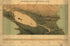 Panoramic View of the Nicaragua Canal 1870 by Relic Map Company
