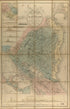 Union Des Deux Ocʹeans Atlantique Et Pacifique, Par Le Transit Ouvert à Travers La Rʹepublique De Nicaragua : Carte Dʹetaillʹee Des Cinq Dʹepartements Avec Indication Des Principaux Tracʹes Du Canal Interocʹeanique in 1855 by Relic Map Company