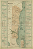 Map of the Mosquito Shore, Nicaragua, Central America 1894 by Relic Map Company