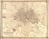 Plan of the City of Baltimore, Maryland in 1851 by Relic Map Company