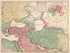 Theatrum Historicum Ad Annum Christi Quadringentesimum : In Quo Tum Imperii Romani Tum Barbarorum Circum Incolentium Status Ob Oculosponitur Pars Orientalis 1712 by Relic Map Company