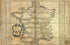 Nouvelle Carte Qui Comprend Les Principaux Triangles Qui Servent De Fondement à La Description Géométrique De La France 1744 by Relic Map Company