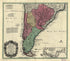 Typus Geographicus, Chili, Paraguay Freti Magellanici &c 1733 by Relic Map Company