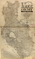 Official Map of Lake County, California. : Compiled From the U.S. Government Surveys, From the County Records, and From an Actual Survey of the County Roads in 1892 by Relic Map Company