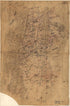 Map of the Shenandoah Valley from Mt. Jackson to Midway, Including Parts of Shenandoah, Page, Rockingham, and Augusta Counties, Virginia 1860 by Relic Map Company