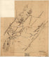 Topographical Sketch of a Portion of the North Mountain Range & the Valley of Virginia in 1863 by Relic Map Company