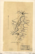Map of Shenandoah County Between Mt. Jackson and New Market, Virginia 1863 by Relic Map Company